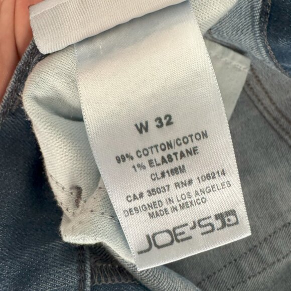 Joe's Jeans Men's Slim Fit Jeans in Blue - 32x32 - 85% OFF (MSRP $215) - Picture 3 of 4